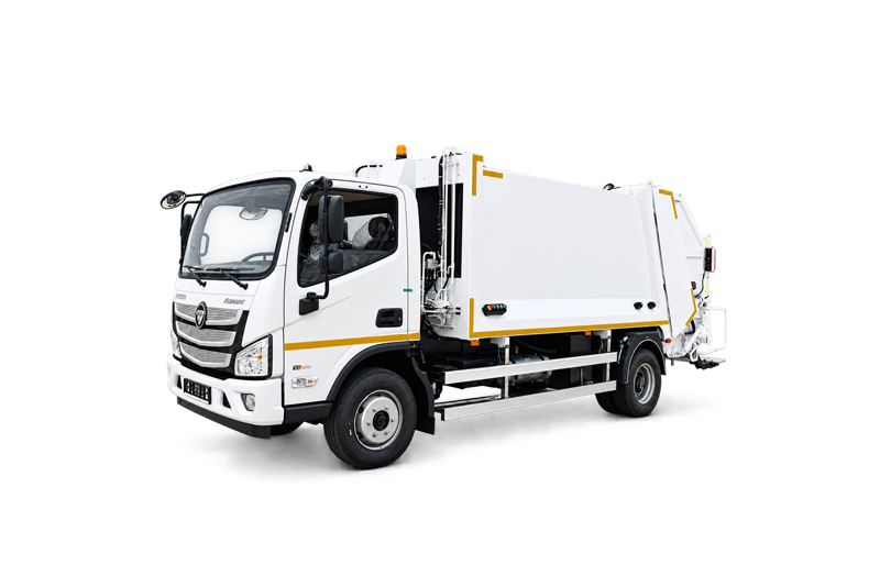 Мусоровоз задней загрузки 8 куб.м на шасси FOTON AUMARK BJ 1108