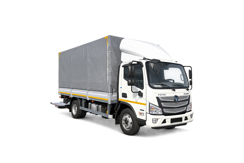 Тентовий фургон з гідробортом на шасі FOTON AUMARK BJ 1108